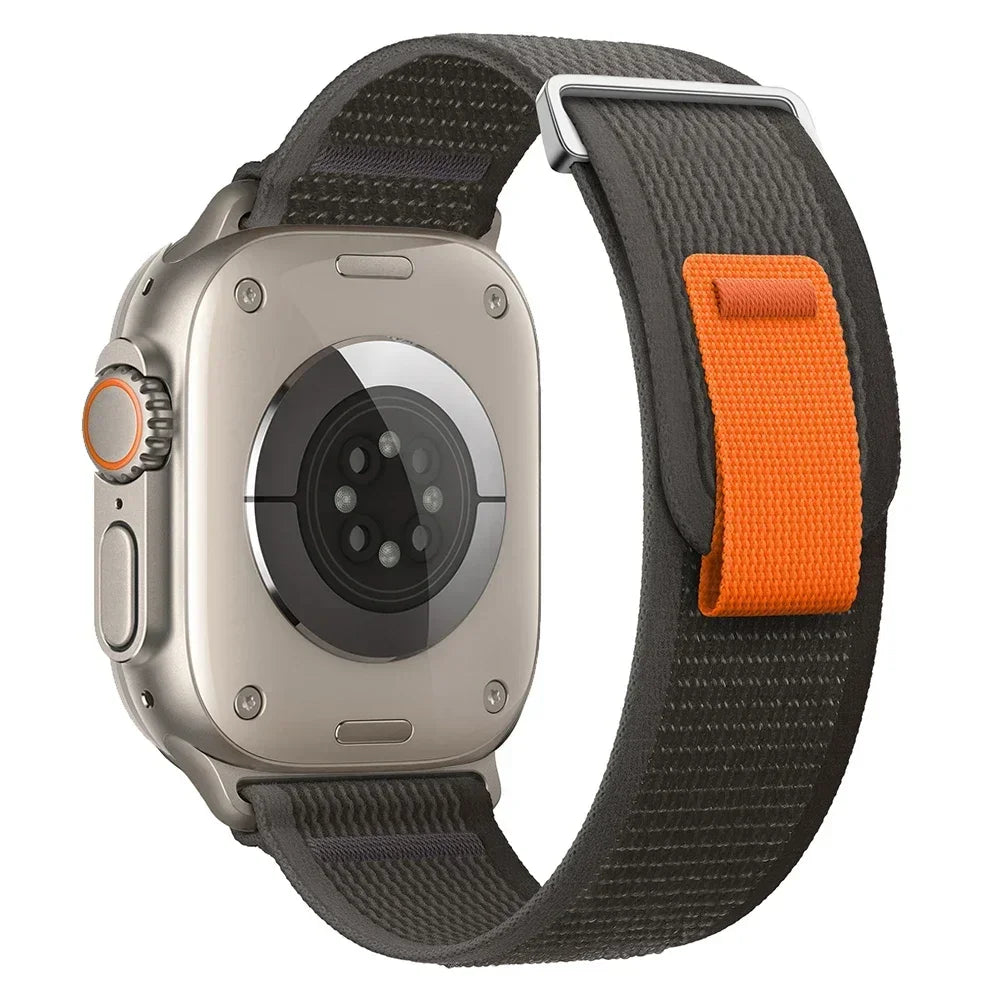 Trail Loop Strap For Apple Watch Ultra 2 49mm Series 9 8 7 45mm 41mm Sports Nylon Wristband For iWatch 6 5 4 3 SE 44mm 40mm 42mm