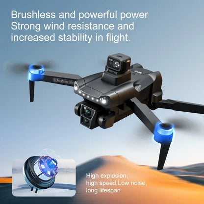 Original V198GPS Drone 4K Profesional FPV Brushless Laser obstacle avoidance Aerial Optical Foldable Quadcopter Mini 8K Dron