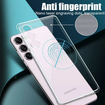 Clear Case For Samsung Galaxy S22 S23 S24 Plus S25 Ultra S21 Fe S25 Edge Silicone Soft Case For Samsung A17 A07 A16 A26 A36 A56