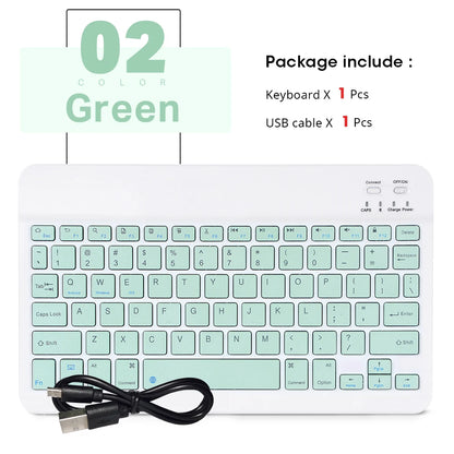 Mini Wireless Keyboard Bluetooth Keyboard For ipad Phone Tablet Portable Bluetooth Keyboard and Mouse For Samsung Xiaomi Android