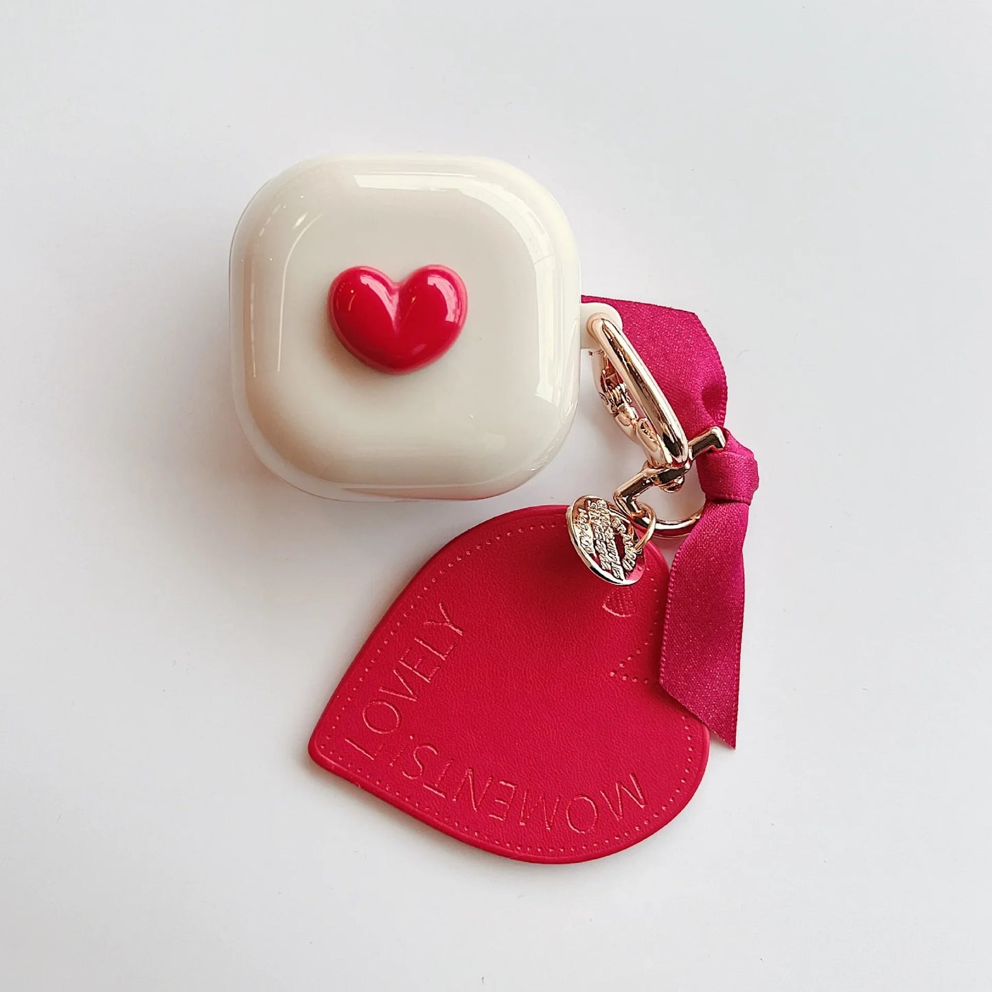 New DIY Fro Samsung Galaxy Buds FE 2 Pro Live Earphone Cover, Suitable for Samsung Galaxy Bugs 3 Pro Buds 3, with Keychain
