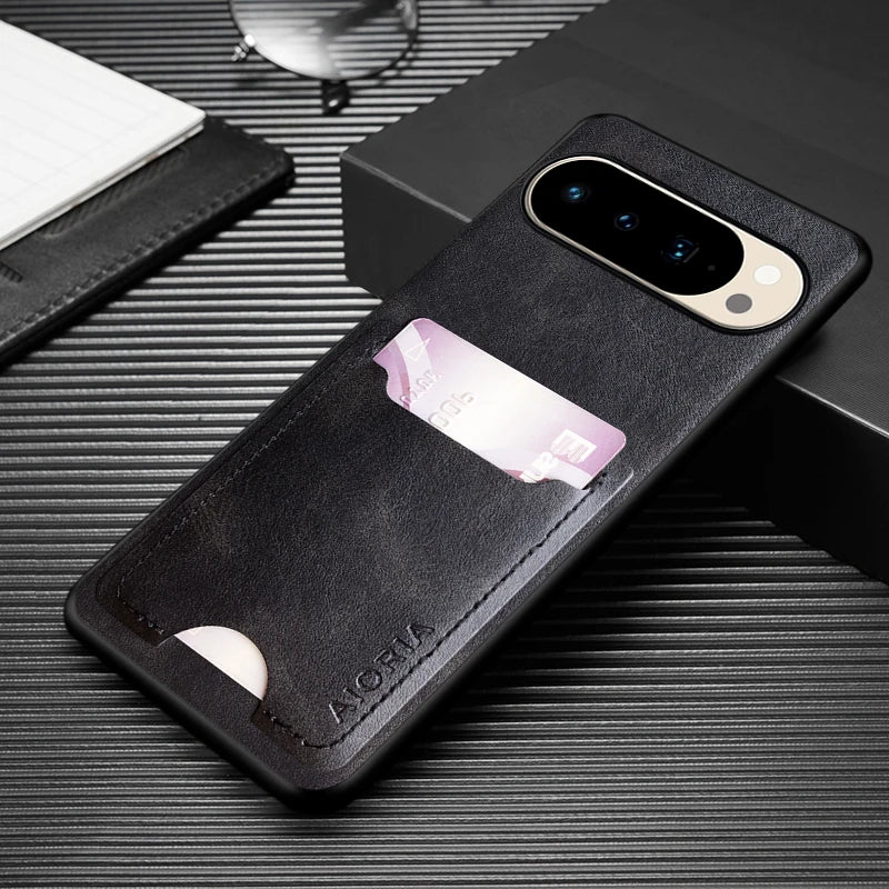 Case for Google Pixel 10 Pro XL Card Holder Wallet Back Leather phone cover Luxury coque for Google Pixel 10 Pro Fold case