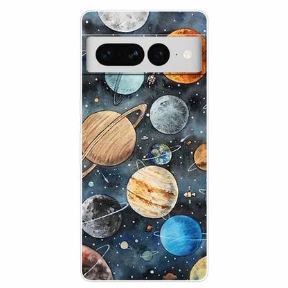 Case for Google Pixel 8 Pro / 7 7Pro Cover Pixel 8Pro Silicone Soft TPU Clear Funda for Google Pixel 8 5G Phone Shells Animals
