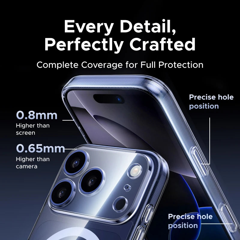 UGREEN Magnetic Case for iPhone 17 Pro Cases Shockproof Cover for iPhone 17 16 15 14 Pro Air 17pro max for Magsafe Macsafe Case