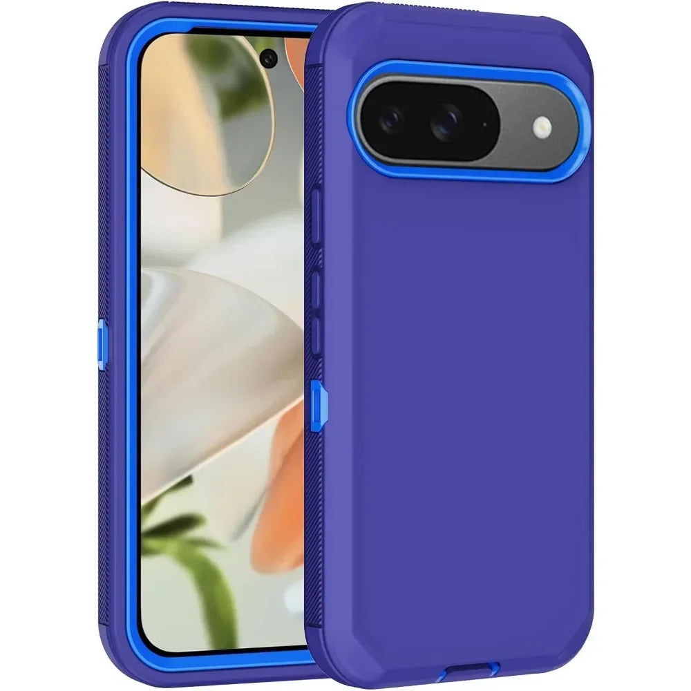 Heavy Duty Military Grade Matte Impact Resistant Cases for Google Pixel 10 9 8 Pro XL 9A 8A Shockproof Rugged Protective Cover