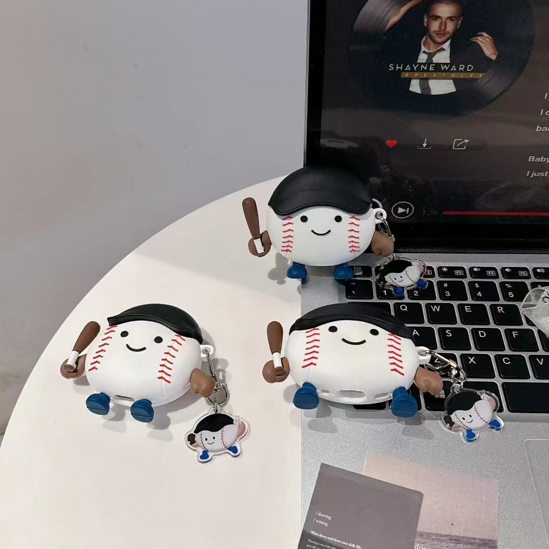 For Airpods 4 3D Cartoons Case For Airpods 1 2 Pro3 Pro2 Earphone case Cute Wireless Charging Headset Cover Cute