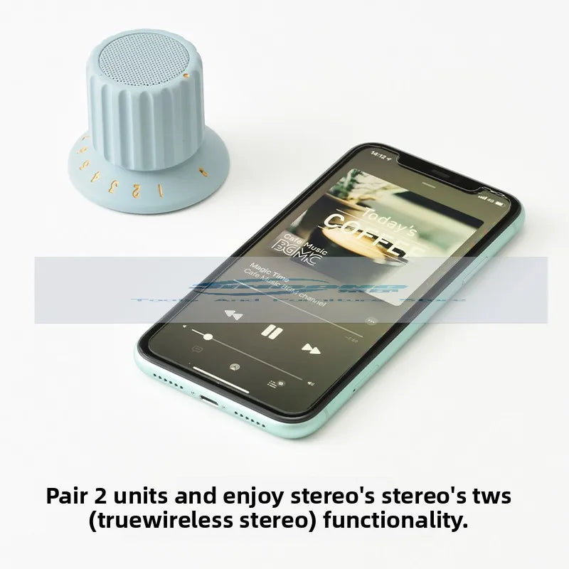 BRUNO Bluetooth audio, magnetic suction and waterproof speaker, high sound quality home mini wireless player