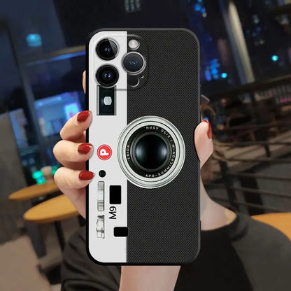 Case For Apple iPhone 13 14 15 11 12 Pro 7 XR X XS Max 8 Plus SE 2022 Phone Cover Shell Magnetic Radio Tape Cassette