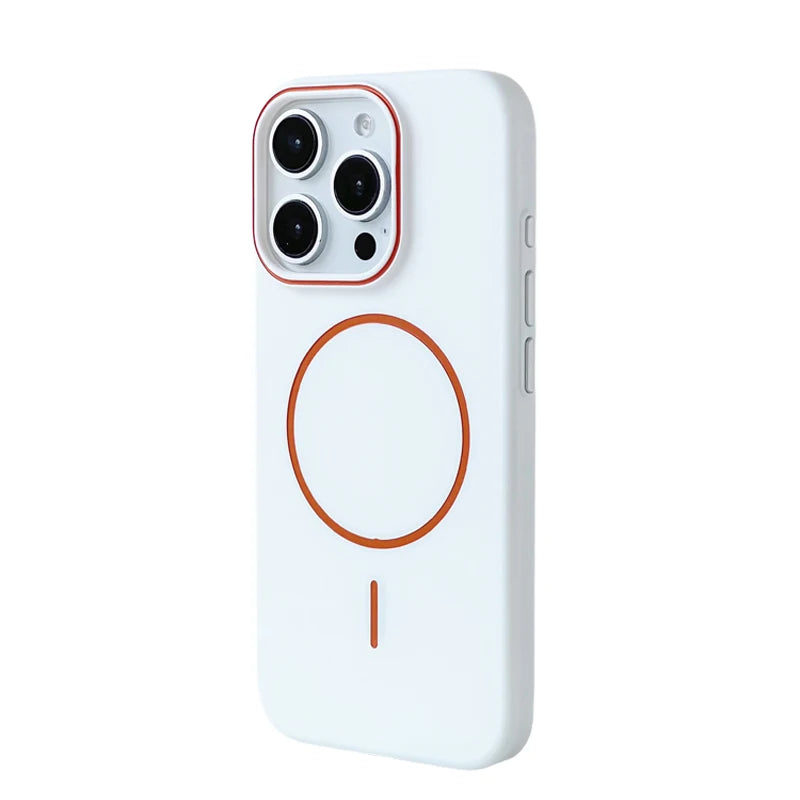 Ultrathin Hit Color MagSafe Phone Case for iPhone 16pro max 15 16 Pro 14 13 12 Magnetic Wireless Charging Matte Hard PC Cover