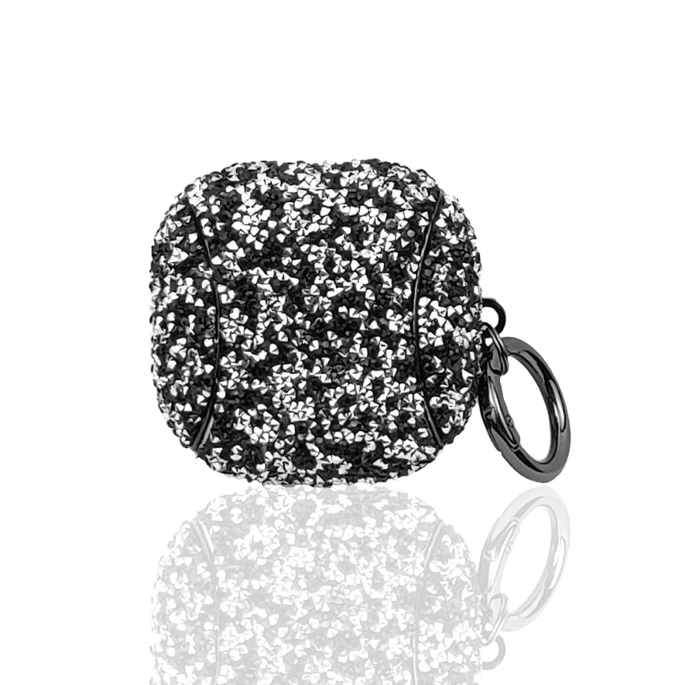 For Samsung Galaxy Buds 3 Live 2 Pro Case Luxury Bling Glitter Diamond Rhinestones For Galaxy Buds3Pro Buds2 Soft Earphone Cover