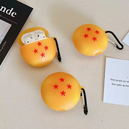 New Hot Dragon Ball For Airpods 4 3 2 1 Case,Soft 3d Anime Silicone Earphone Cover For Airpods Pro 2 Case Cover Funda Kids Boys