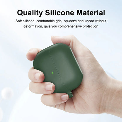 Silicone Case For Samsung Galaxy Buds 3 / Buds 3 Pro Earbuds Accessories Shockproof Cover Dust-proof Keychain Coque Capa Fundas