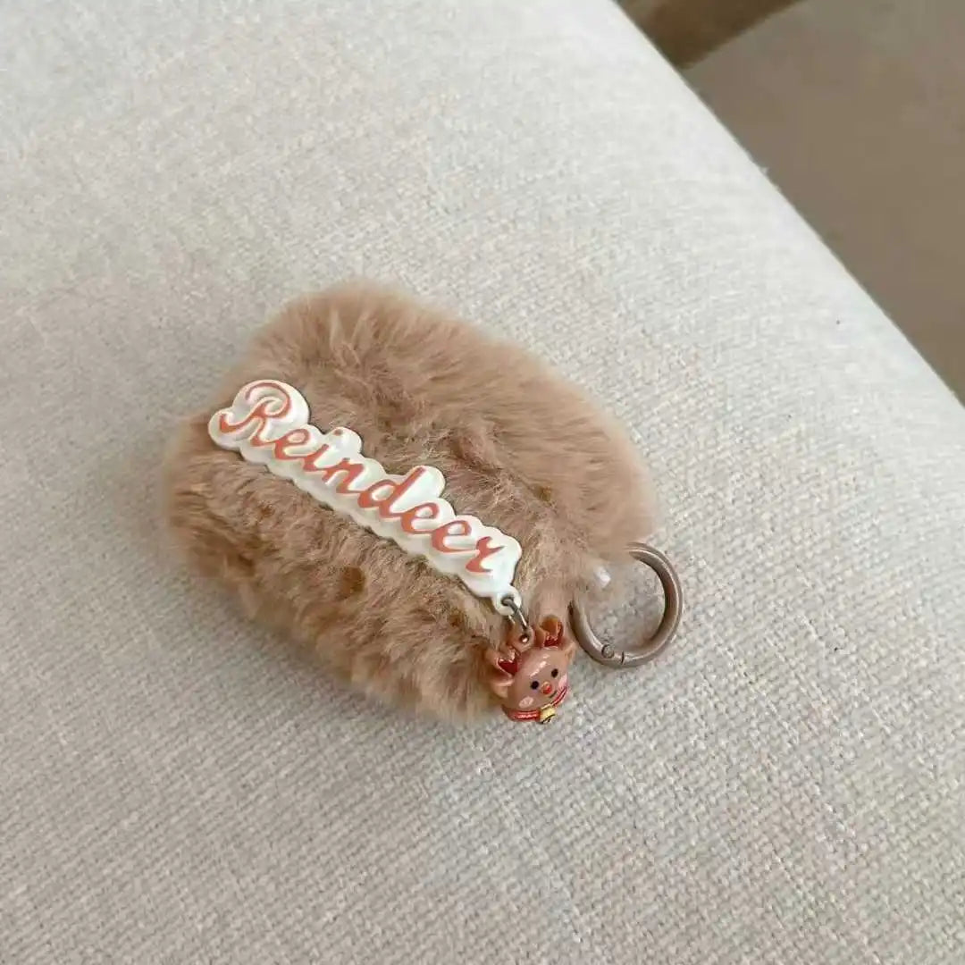 For AirPods Pro 3 Airpod 4 3 2 1 Pro2 Case Cute Christmas Tree Santa Claus Reindeer Bluetooth Earbuds Protective Earphone Cover