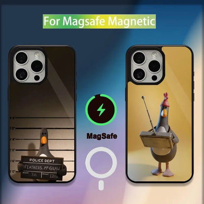 W-WallaceS cute G-Gromit Phone Case For iPhone 16,15,14,13,12,11,Plus,Pro,Max,Mini Magsafe Magnetic Wireless Charging