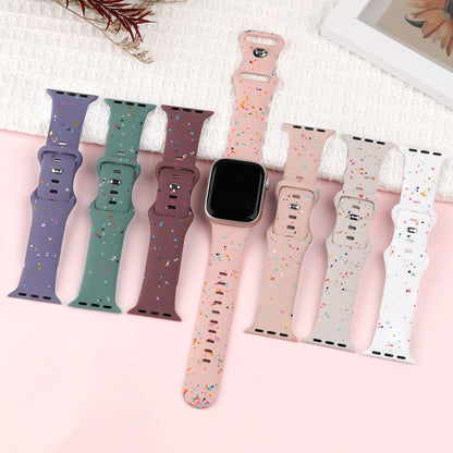 Soft Sport Silicone Loop Band for Apple Watch Series 3 to Ultra – Compatible with 38mm to 49mm Sizes, Adjustable Comfortable Bracelet Strap for iWatch Series 9, 8, 7, 6, 5, SE, Ultra 2