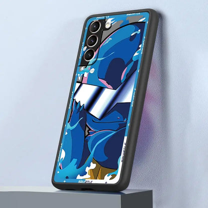 Luxury Pokemons Phone Case for Samsung Galaxy S25 S24 S23 Ultra S22 S20 Plus S21 FE S10 S9 Capa Coque Cover