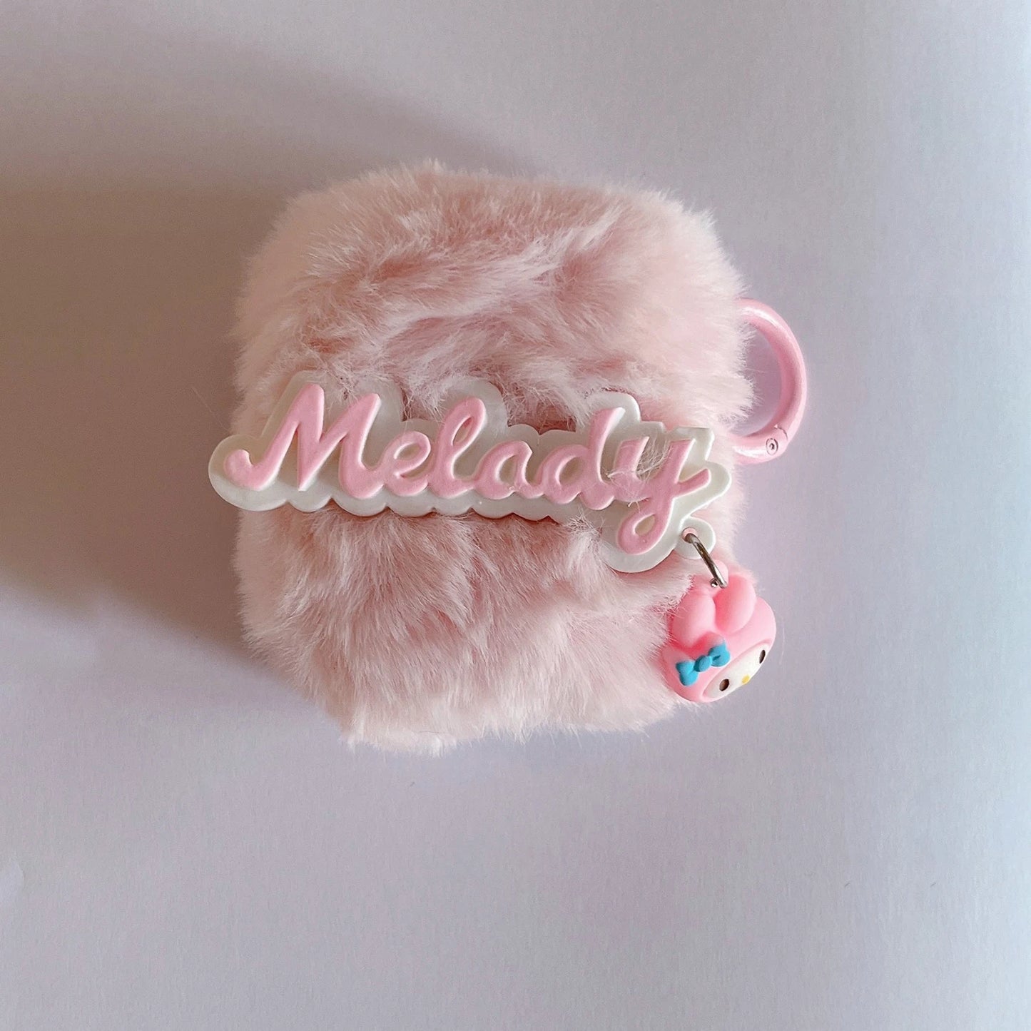 Kawaii Plush Case for Airpods 1/2 Pro 3rd Pro2 Sanrio Kitty Melody Kuromi Pochacco PomPurin Earphone Cover Anti-Fall Protection