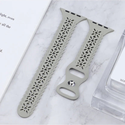 Silicone Sport Strap for Apple Watch Ultra Band 49mm 45mm 44mm 42mm 41mm 40/38mm Rubber Strap Bracelet Iwatch Series 8 7654 SE 3