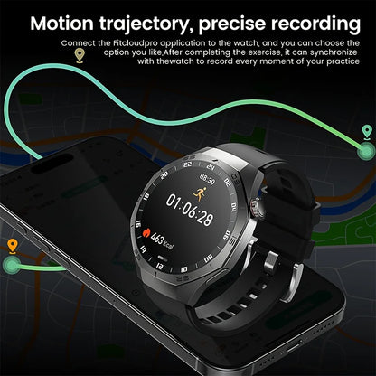 LAXASFIT Smartwatch Bluetooth Calling Fitness Tracking Music Playback Health Monitoring Men and Women 2025 New Smartwatch