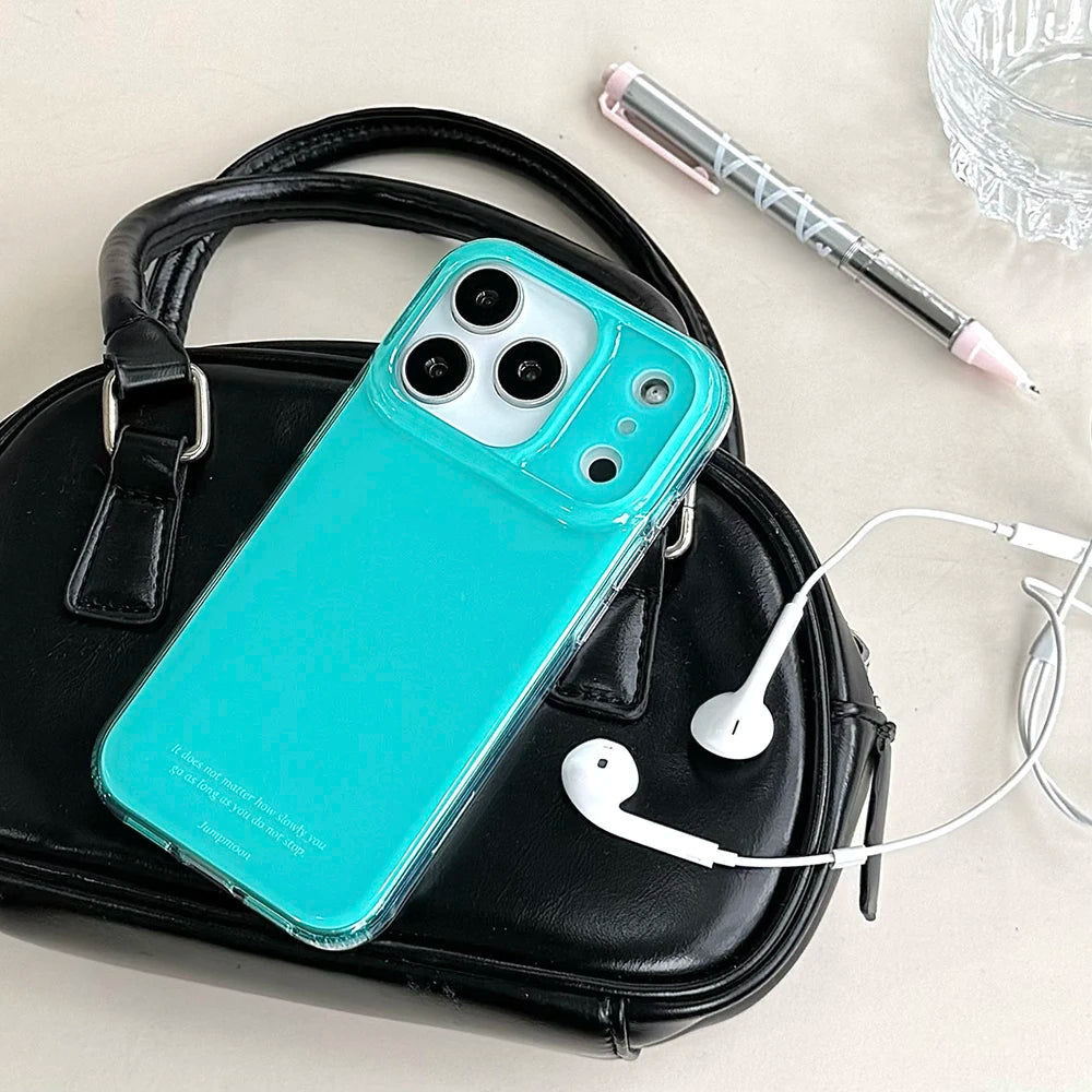 Cute Solid Color Pink Phone Case for IPhone 17 16 15 14 13 Pro Max Shockproof Protective Lovely Soft Back Cover for Iphone 17pro