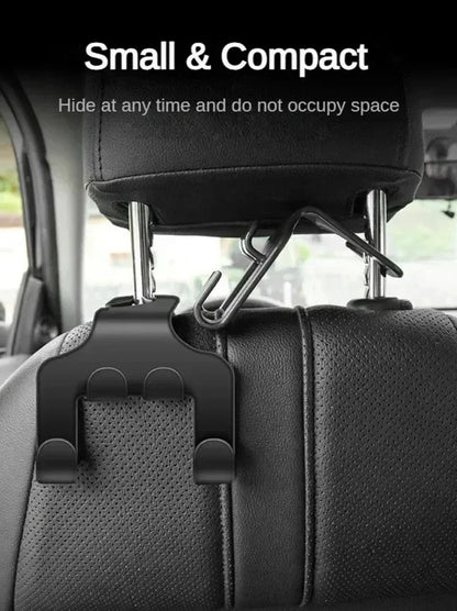 Car Seat Hook Multifunctional Phone Holder  Multifunctional Storage Hook for The Back of Car Interior Seats Hanger Storage