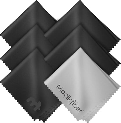 MagiicFiber Microfiber Cleaning Cloths, High Density Non-Streaking Wipes, Soft and Efficient Premium Cleaning Cloths