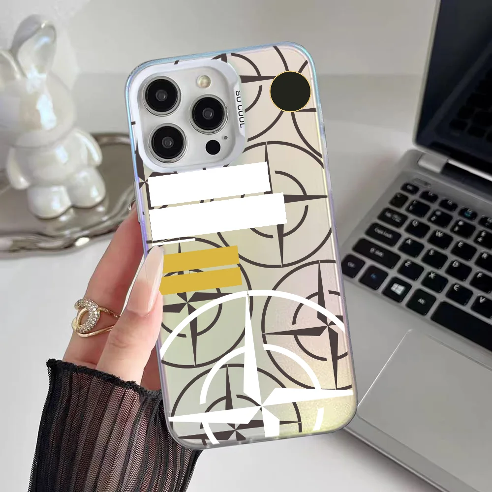 Phone Case For S-Stone-e iPhone 16e 16 15 14 13 12 11 mini Pro Max X XR XS MAX  Plus Anti Fall Matte Back-I-i-is Cover Luxury