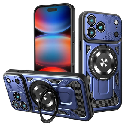 Magsafe Wireless Charging Stand Holder Cover For iphone 17 Pro Max iphone17 Air 5G Magnetic Ring Armor Phone Case
