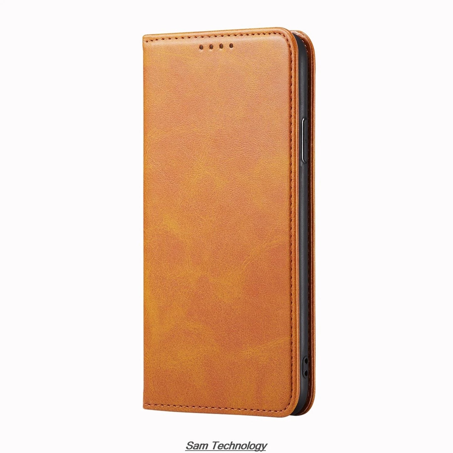 Magnetic attraction Leather Case for Samsung Galaxy S25 edge S25edge Holster Flip Cover Case Wallet Phone Bags Capa Fundas Coque