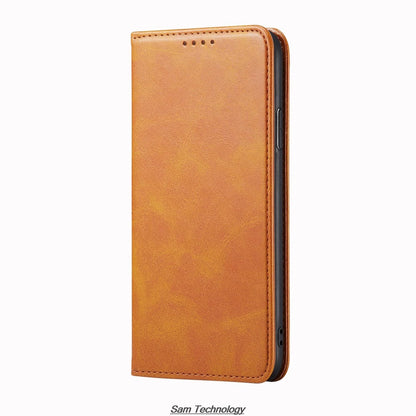 Magnetic attraction Leather Case for Samsung Galaxy S25 edge S25edge Holster Flip Cover Case Wallet Phone Bags Capa Fundas Coque