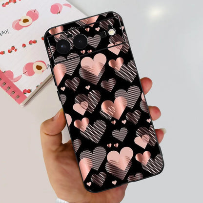 For Cover Google Pixel 6 Case Cute Cat Cartoon Bumper Back Shockproof Soft TPU Case For Google Pixel 6A 6PRO Pixel 6 Phone Cases