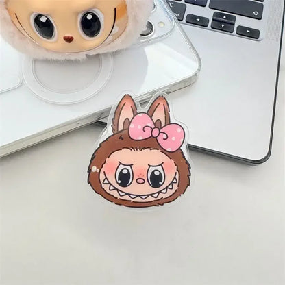 NEW Korea INS Y2K Cartoon Holder For Magsafe Pop.sockets Magnetic Griptok Grip Tok Stand Foldable Phone Bracket Case Accessories