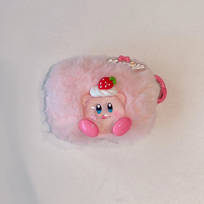 Kawaii Plush Case for Airpods 1/2 Pro 3rd Pro2 Sanrio Kitty Melody Kuromi Pochacco PomPurin Earphone Cover Anti-Fall Protection