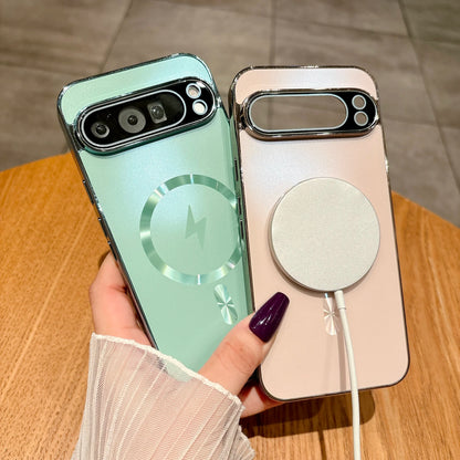For Google Pixel 10 Pro XL 9 8 7 6 Pro 9A 8A 7A 6A Case MagSafe Magnetic Wireless Charging Lens Protection PC Shockproof Cover