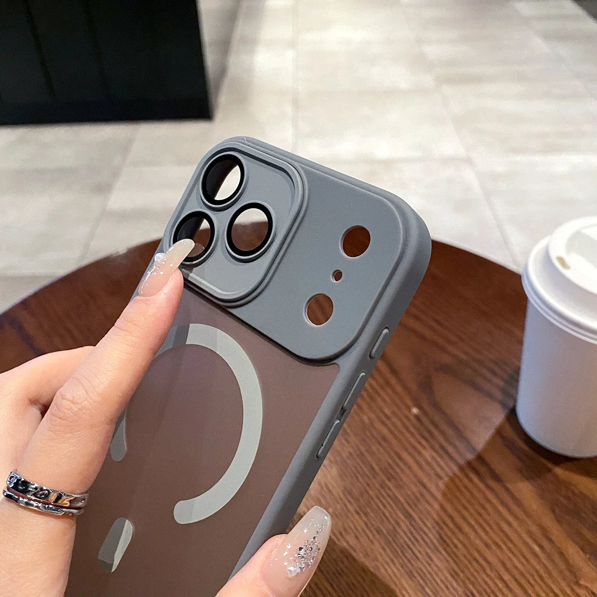 Magnetic Case for iPhone 17 Pro Max 17 Air Cover Matte Clear Shockproof Mag-safe Charge Camera Protector Lens Film Shell Fundas