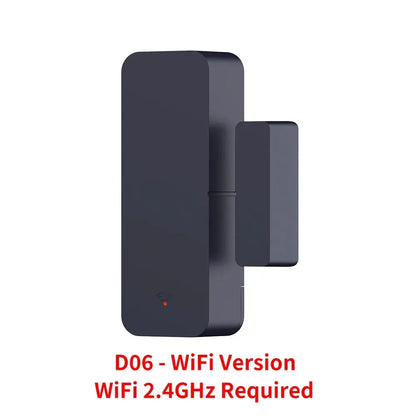 Tuya Zigbee Wifi Door Sensor Window Entry Sensor Security Burglar Magnetic Sensor Alarm Smart Life Work With Alexa Google Home
