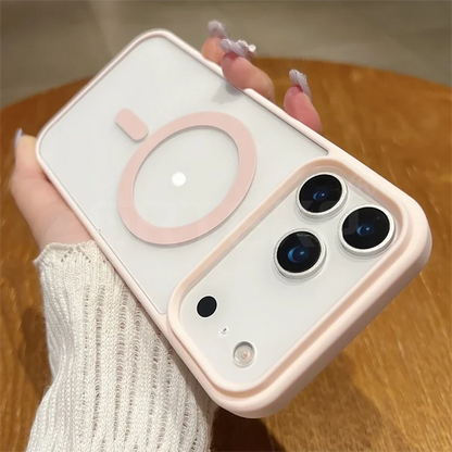 Luxury Magnetic Magsafe Case For iPhone 17 Air 17 Pro 17 Pro Max Candy Color Matte Clear Hard Cover Soft Shell Ultra Thin ﻿