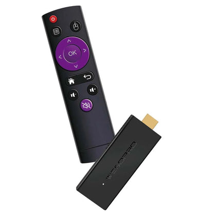 WESOPRO Android TV Stick G2 Lite Smart IPTV Dongle 1GB RAM 8GB ROM 2.4GHz 5.0GHz Wifi 4K Decoding Streaming Media VS Fire Stick