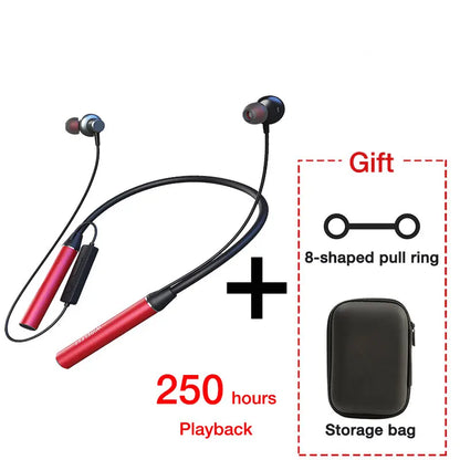 EARDECO 1000mAh Bluetooth Headphone with Mic Wireless Headphones Bass Music Headset Stereo Sport Earbuds Phone Neckband Earphone