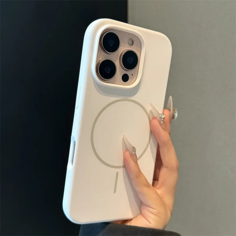 Original Liquid Silicon Magsafe Case For iPhone 17 Air 16 15 Plus 14 13 12 11 Pro Max Magnetic Wireless Charge Soft Rubber Cover