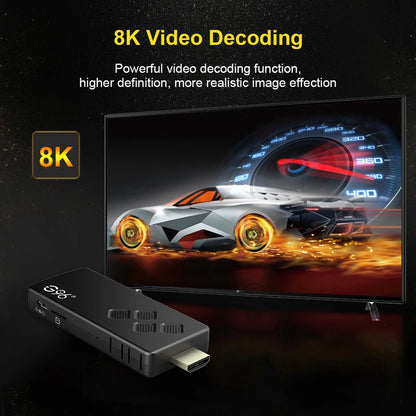 G96 Smart Tv stick Android13.0 Q2 Allwinner H313 BT5.0 Google Voice 4k Dual Wifi Youtube Multi Language Streaming Media Player