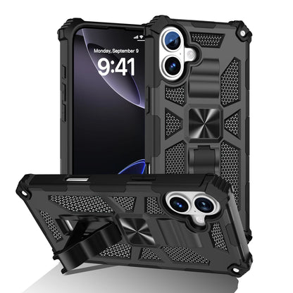 Military Grade Kickstand Magnetic Shockproof Case For iPhone 16 15 14 13 12 11 Pro Max Mini Plus XR Hybrid Armor Anti Drop Cover