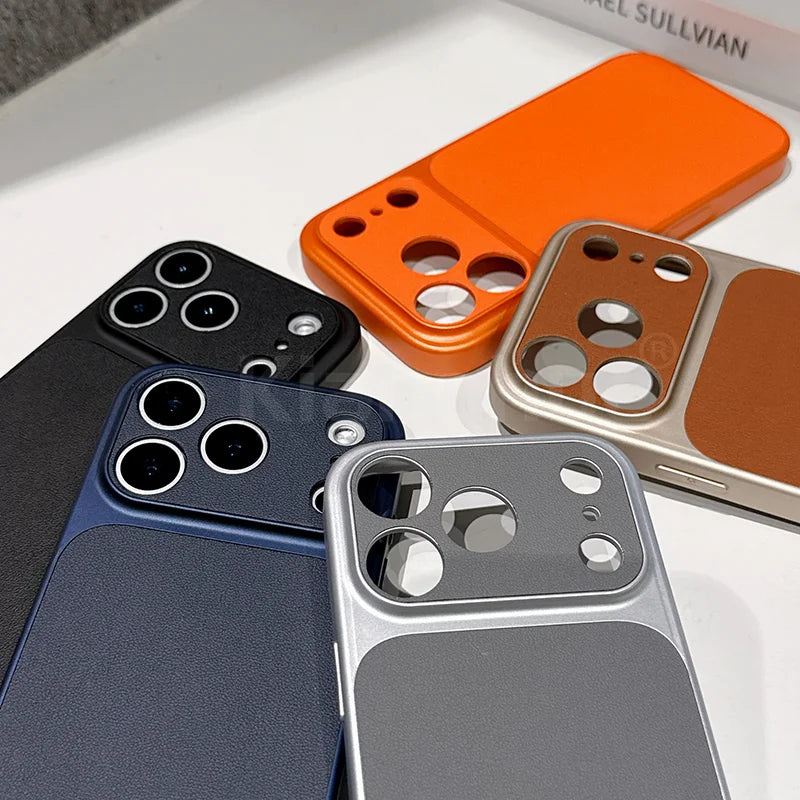 leather texture Luxury Case For iPhone 17 Air 17 17 Pro 17 Pro colorful Max Matte Soft Shell Ultra Thin Cover ﻿ ﻿