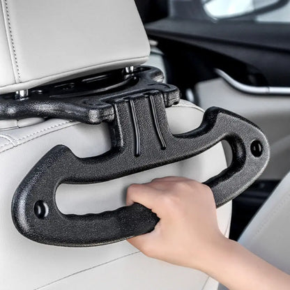 High Quality Car Seat Back Clothes Rack Multi-function Creative Safety Handle Practical Coat Hanger