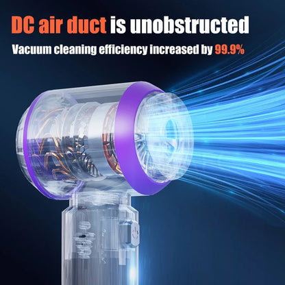 Portable Handheld Vacuum 30000Pa Cordless Car Vacuum Cleaner With Brushless Motor 4 In 1 For Keyboard, Home, Pet And Car