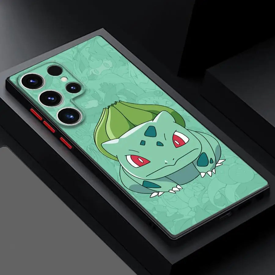 Pokemons Pikachus Anime Case for Samsung Galaxy S24 Ultra S23 Plus S25 S22 S21 FE S20 Note 20 S9 S10 Silicone Phone Cover