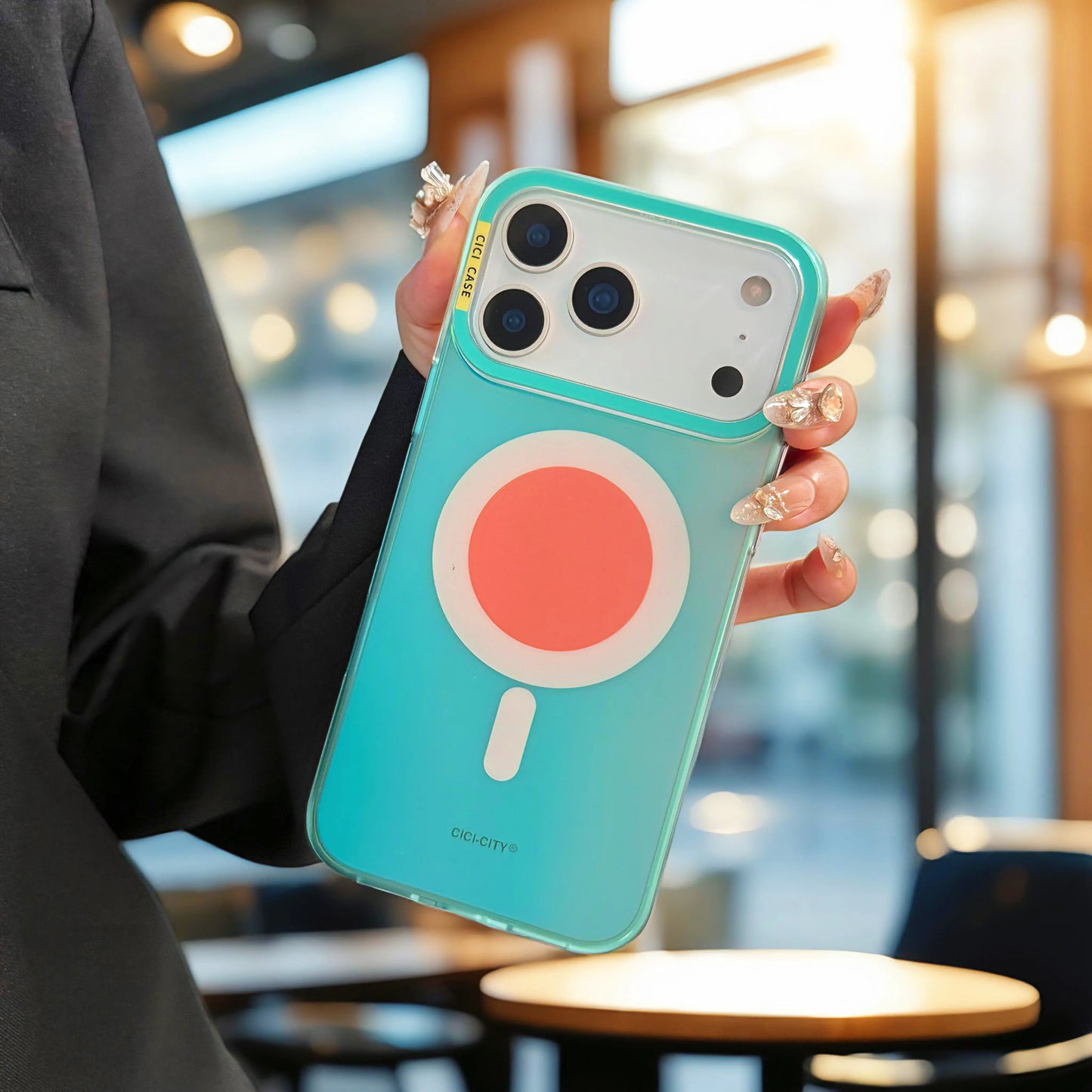 Luxury Fashion Matte Color Changing Magsafe Phone Cases for iPhone 17 Air 16 15 Pro Max 14 13 Magnetic Wireless Charge Cover