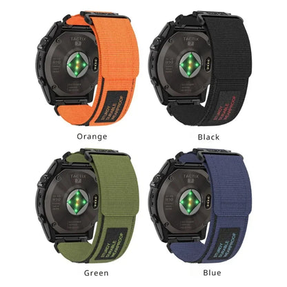 Quickfit 20 22 26 mm Nylon Strap For Garmin Watch Fenix 6 6S 7 Pro 7S 7X 8 AMOLED 43 47 51 instinct 3 2X 2 2S Epix Pro Gen2 Band