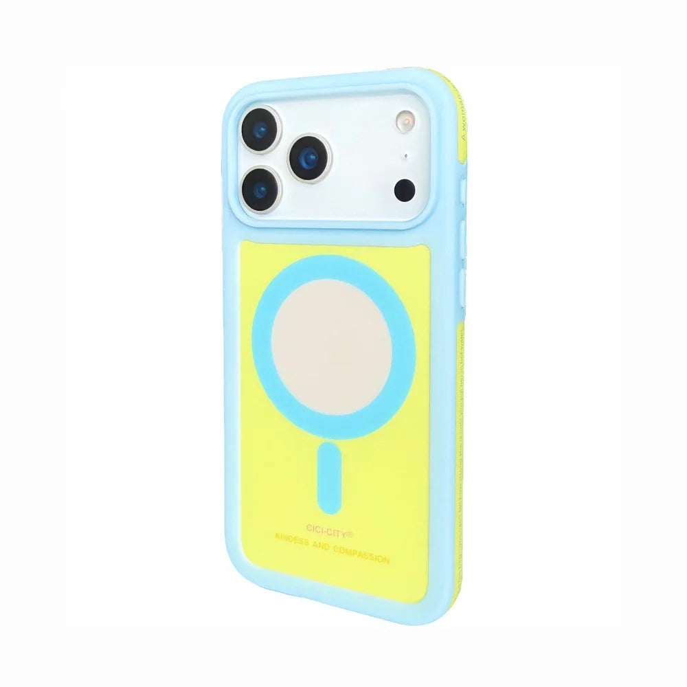 17 ProMax Creative Color Dopamine Magnetic Phone Case For iPhone 17 Air 16 15 14 Pro Max 13 Magsafe Shockproof Protective Cover