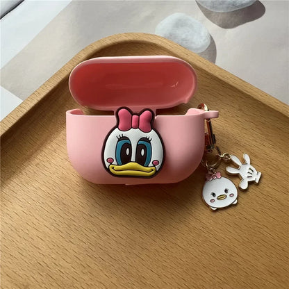 Disney DIY Cartoon Case Cover for Samsung Galaxy Buds 3 Buds 3Pro Case Earphone Accessories for Samsung Galaxy Buds3 Cover